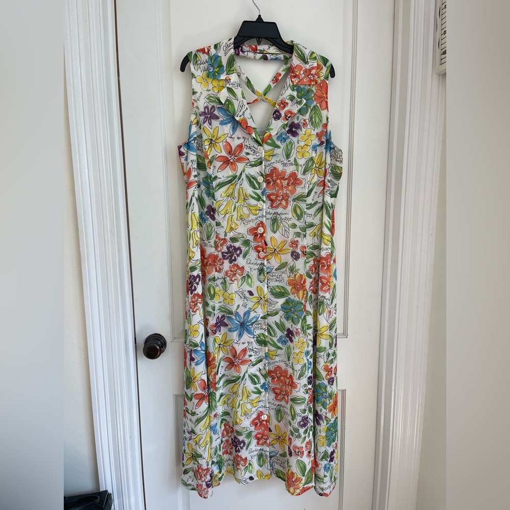 Coldwater Creek size W18 woman’s dress.  Spring.